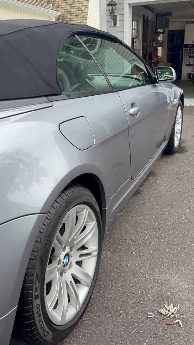 BMW 650i side panel gloss video