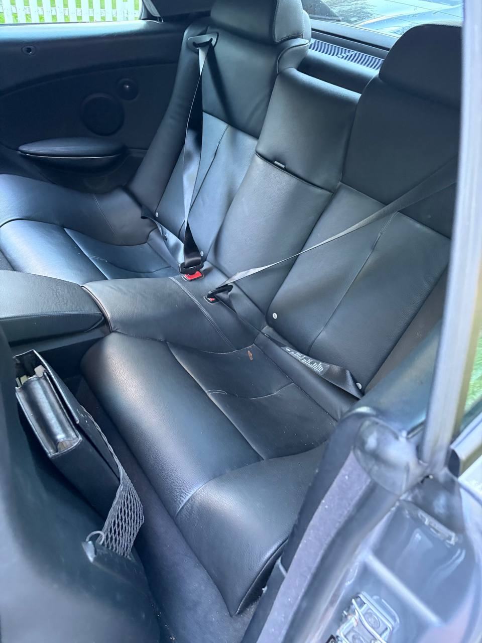 BMW 650i rear compartment before