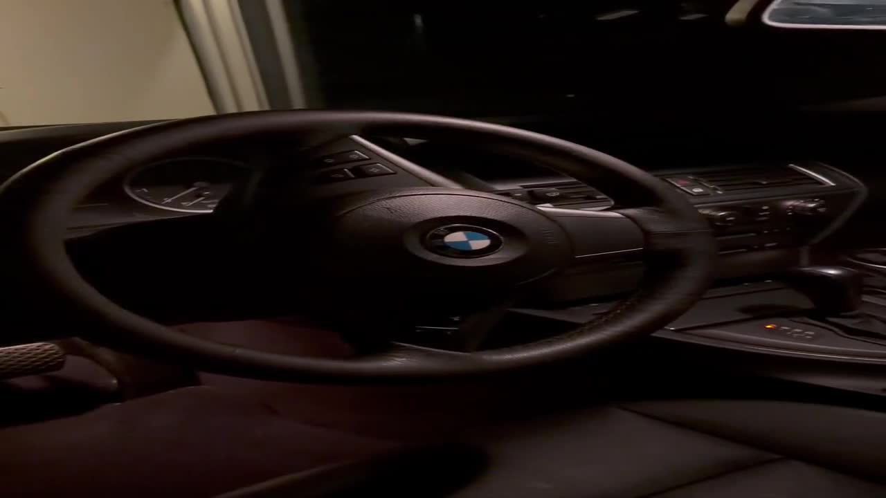 BMW 650i interior video