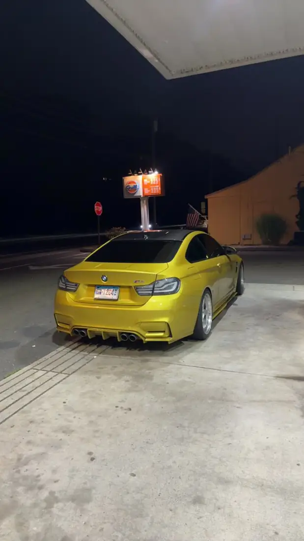 BMW M4 paint correction
